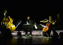 Tango evening of French musicians held at Heydar Aliyev Center. Azerbaijan, Baku, 5 May 2016 